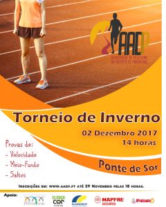 Cartaz Torneio de Inverno aadp
